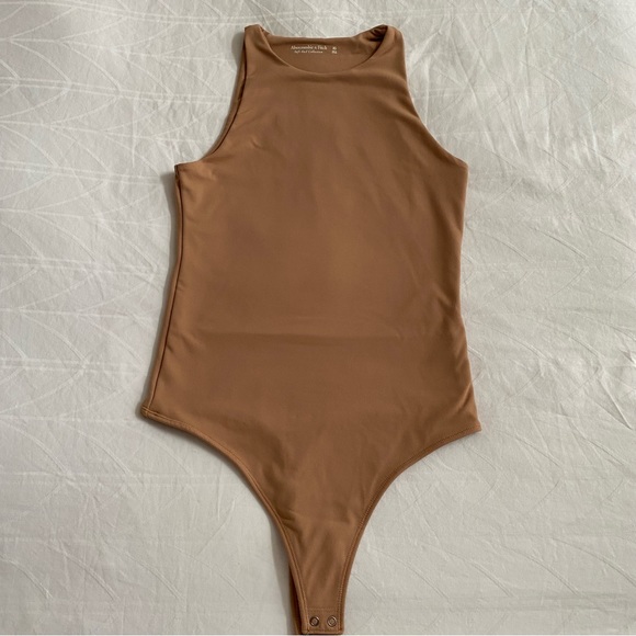 Abercrombie and Fitch High Neck Soft Collection Bodysuit - Picture 2 of 4
